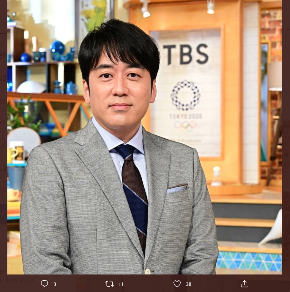 オリンピックのお金事情に詳しい安住紳一郎（画像は『TBS 東京VICTORY　2021年8月28日付Twitter「本日も安住アナは高橋尚子さんとお伝えします」』のスクリーンショット）