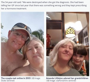 元気だった頃のアマンダさん（画像は『The Mirror　2021年10月6日付「Husband’s ‘heart has been ripped out’ as wife tragically dies five days after wedding」（Image: Stoke Sentinel）（Image: staffordshire sentinel）』のスクリーンショット）