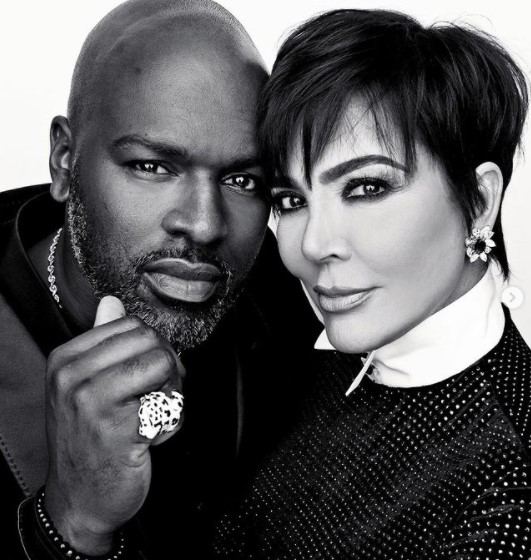 25歳年下の恋人コーリー・ギャンブルとクリス・ジェンナー（画像は『Kris Jenner　2021年11月10日付Instagram「Happy birthday to my love ＠coreygamble !!」』のスクリーンショット）