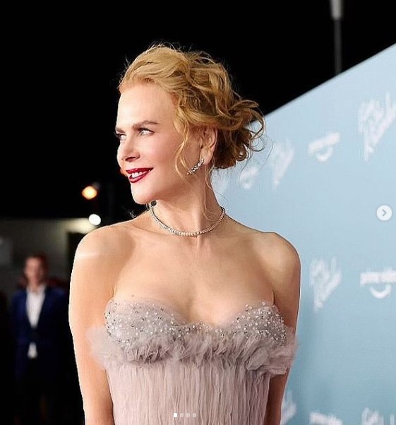 新作映画のプレミア上映会に登場したニコール（画像は『Nicole Kidman　2021年12月7日付Instagram「＃BeingTheRicardos premiere in LA」』のスクリーンショット）