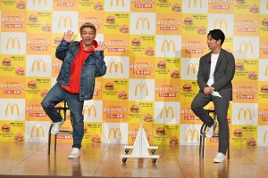 CMにこんな風に登場したかったという嶋佐和也