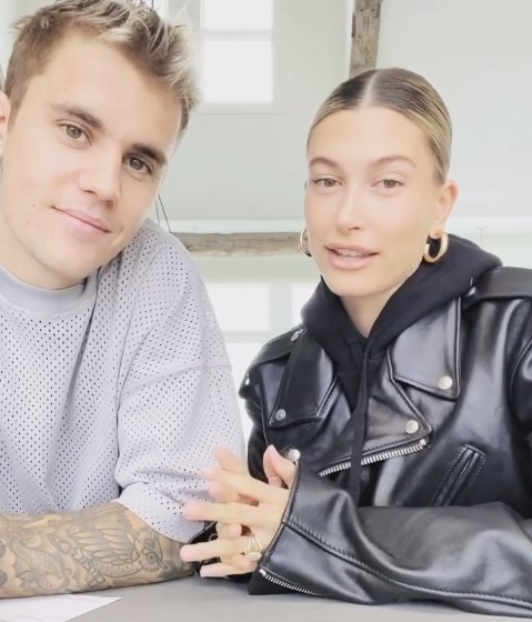 ヘイリーが脳卒中を起こしたときは「とても怖かった」とジャスティン（画像は『Hailey Rhode Baldwin Bieber　2020年3月26日付Instagram「doing our part!」』のスクリーンショット）