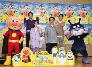 北川景子とジャングルポケット、アンパンマンとばいきんまんも駆けつけた