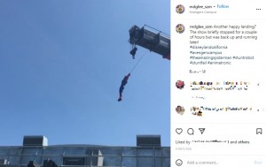 【海外発！Breaking News】完璧なはずのスパイダーマン、ディズニーのビルに落下で衝撃走る（米）＜動画あり＞