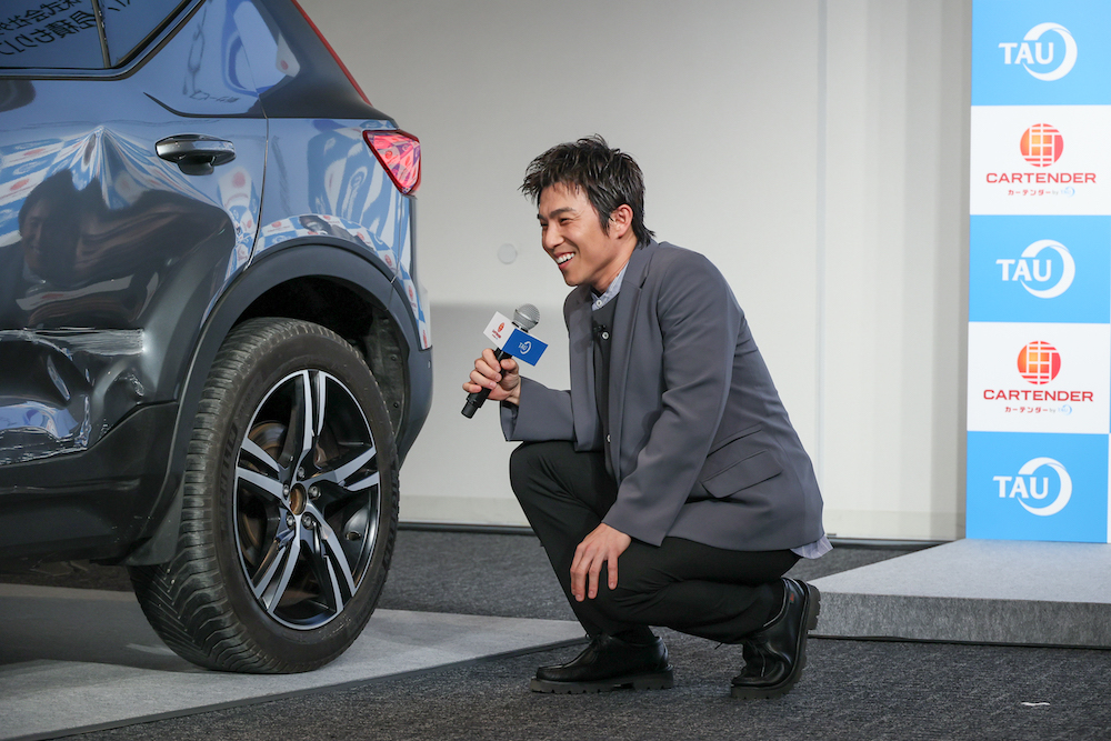 車のへこみが気になる中尾明慶