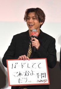 北村匠海と同じく清水尋也が演じた半間のセリフを挙げた山田裕貴。「ガードしててこれかよ…。ダリィ。」