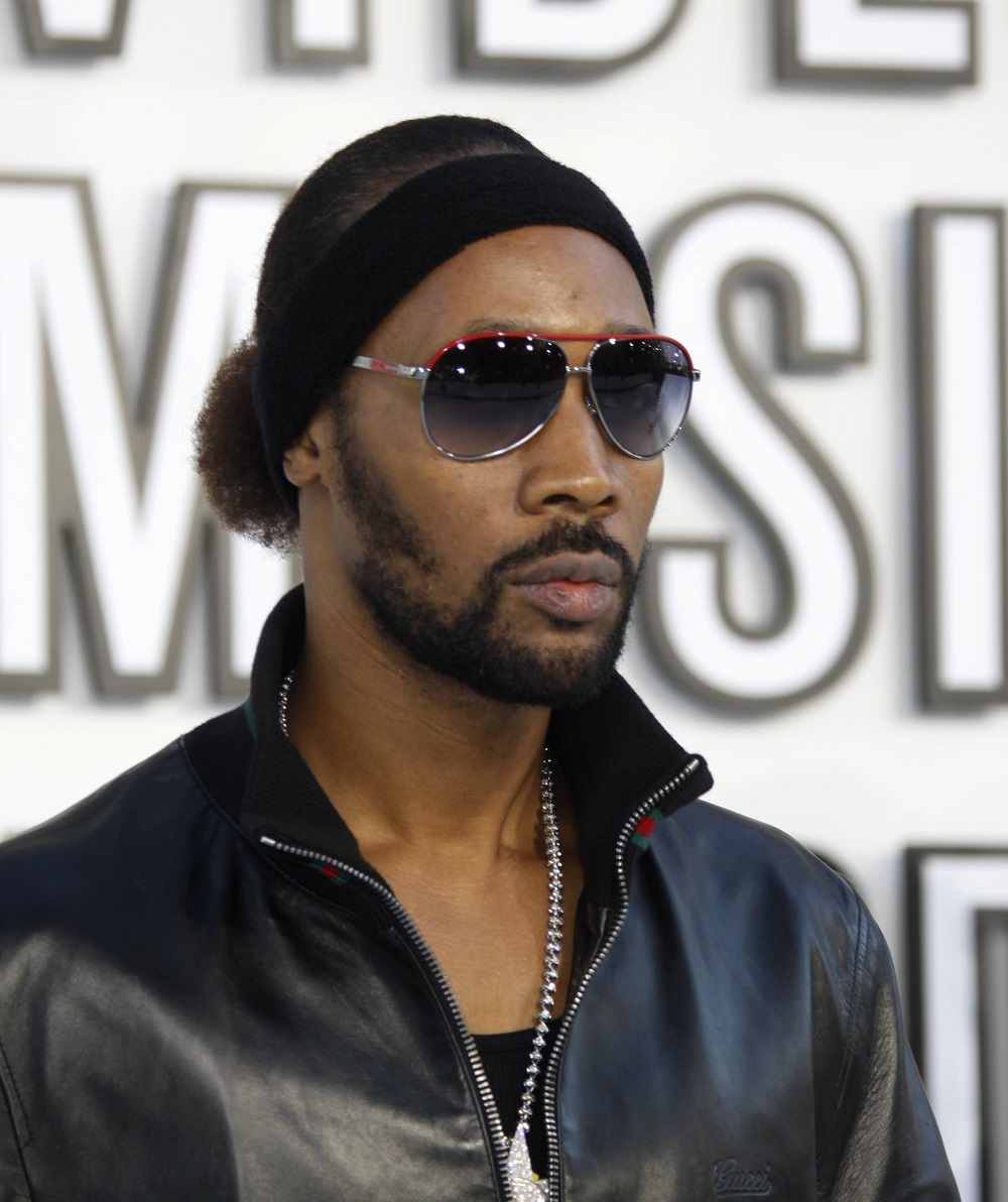 「ウータン・クラン」創設メンバーのRZA。2010年9月に開催された「MTV Video Music Awards」にて