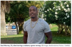 イギリスで2022年2月に殺害された33歳の男性。彼は偽物のロレックス腕時計を着用しており、強盗の標的になっていた（画像は『The Mirror　2023年3月4日付「Moment dad lets in honeytrap killers before he’s stabbed to death over fake Rolex」（Image: Bedfordshire Police / SWNS）』のスクリーンショット）