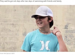 2020年7月、米フロリダ州のキャンプ場で過ごし、敷地内にある湖で泳いでいた13歳少年が翌月に死亡。「脳を食べる殺人アメーバ」に感染していたという（画像は『News4Jax　2020年9月8日付「Parents: Putnam County boy, 13, dies from brain-eating amoeba」（Special to WJXT）』のスクリーンショット）