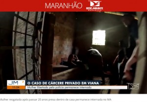 ブラジルで2023年2月に39歳の女性が保護される。実家の敷地内建物で鎖につながれ、母親に20年間監禁されていた（『G1　「Mulher que ficou 20 anos em cárcere privado segue internada em desnutrição grave, no MA」（Foto: Divulgação）』より）