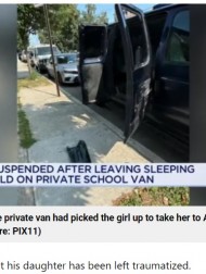 【海外発！Breaking News】学校の送迎車に3時間半も閉じ込められた5歳女児、窓を割り自力で脱出（米）