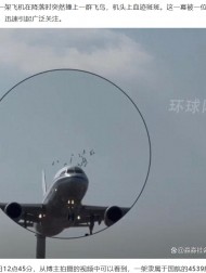 【海外発！Breaking News】航空機の機首に衝突した鳥　“ボウリングのピン”のように弾け飛ぶ（中国）＜動画あり＞