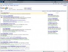 グーグル検索でトップ表示される偽FlashPlayerに注意
